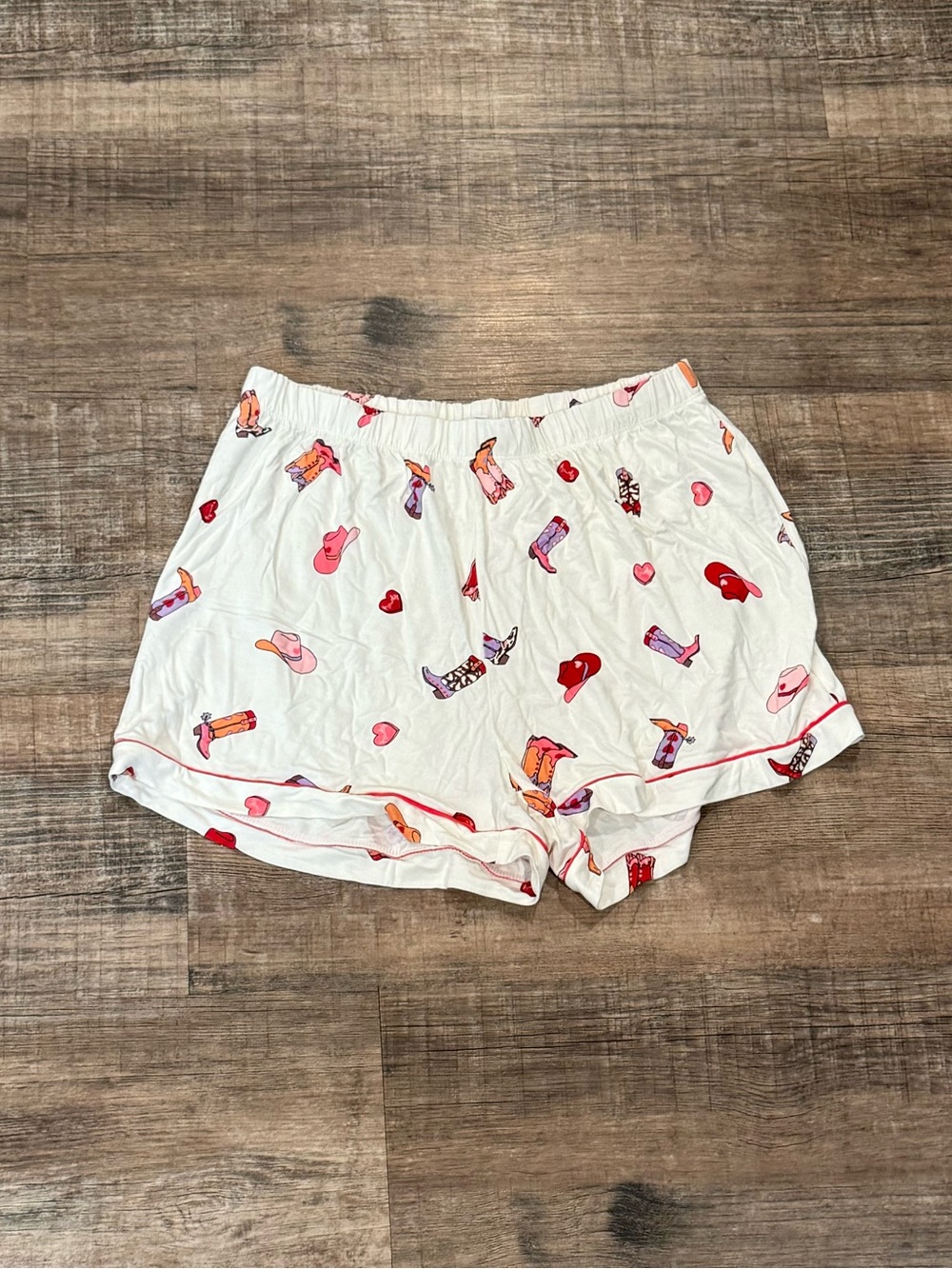 Old Navy Cowgirl Themed PJ Shorts